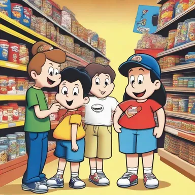 Companies engage in the retailing of cartoon merchandise to cater to the preferences of young fans.