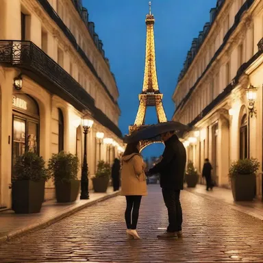 In order to express his love, the character decided to propose to his girlfriend in Paris, believing that the city's romantic atmosphere would add an element of expediency to their relationship.