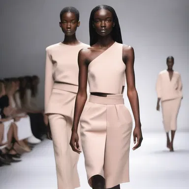 The fashion designer prioritized functionality over aesthetics in her collection, focusing on creating garments that provide comfort and ease of movement, thereby emphasizing the importance of expediency.