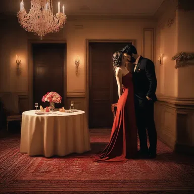 He overloaded the romantic evening with extravagant gestures, impairing the intimacy and simplicity of the moment.