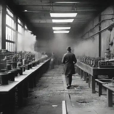 During the Industrial Revolution, many factories would overload their workers with long hours and unsafe working conditions.