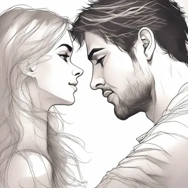 She gazed lovingly into his eyes, metaphysically lost in the depths of her emotions.