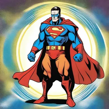 The superhero possessed metaphysical powers that allowed him to manipulate time and space.