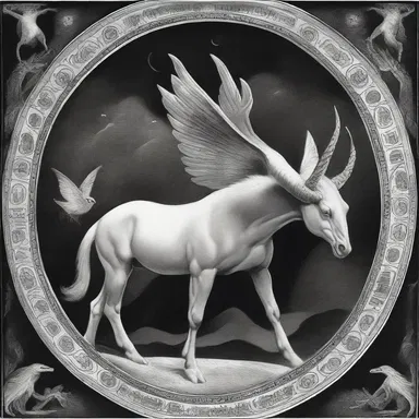 The mystical creature was able to communicate metaphysically with other beings through telepathy.
