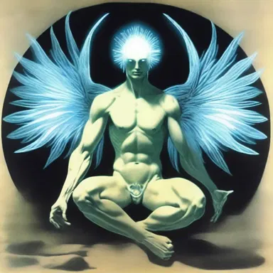 The mystical creature was able to communicate metaphysically with other beings through telepathy.