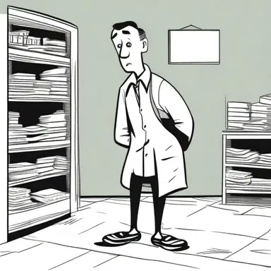 In the comics, the forgetful person was often portrayed as a quirky and lovable character who constantly misplaced their belongings.