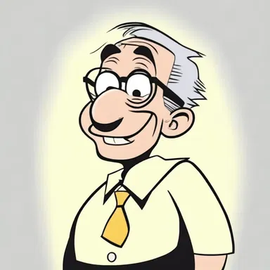 In the cartoons, the forgetful person was depicted as a humorous character who often caused confusion and took part in silly and forgetful antics.