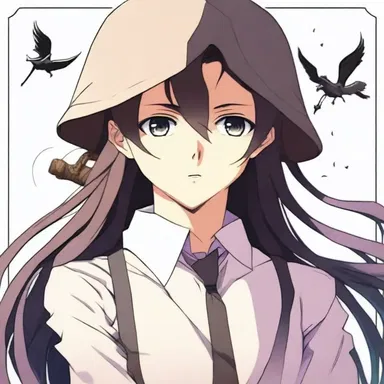 The main character in the anime series was uncommitted to joining the battle between good and evil, instead choosing a peaceful life away from conflict.