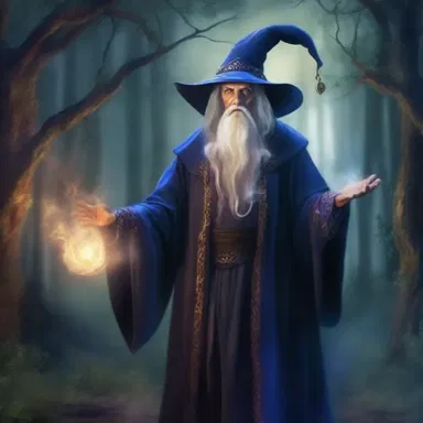 In the magical realm, the sorcerer professed to possess great powers, but in reality, he relied on tricks and illusions to deceive others.