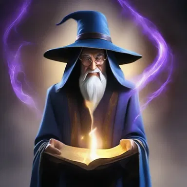 In the magical realm, the sorcerer professed to possess great powers, but in reality, he relied on tricks and illusions to deceive others.