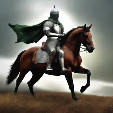 In the medieval fantasy novel, the knight professes his undying loyalty to the kingdom and its king.