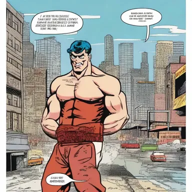 In the comic strip, the hero professed his guilt for unintentionally causing destruction in the city.