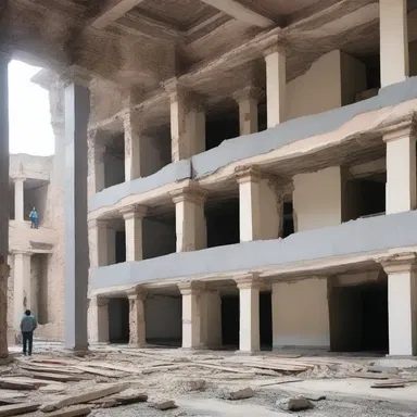 The architect professed his mistake in designing the faulty foundation of the building.