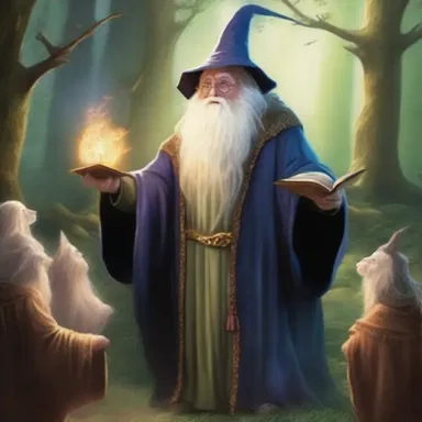 In the fantasy series, the magical creature finally professed its misdeeds to the council of wizards.