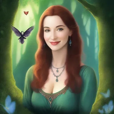 The author professes her love for fantasy and is currently working on a new book set in a magical world.