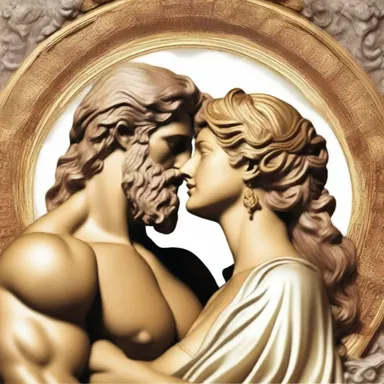 In Greek mythology, Zeus professed his love for Hera.