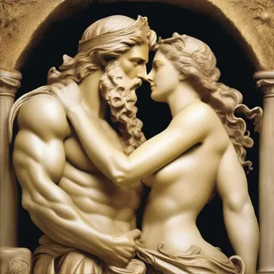In Greek mythology, Zeus professed his love for Hera.