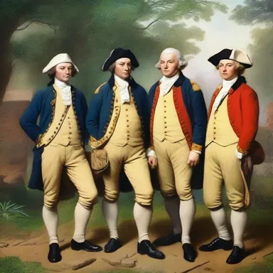 During the American Revolution, colonists professed their independence from British rule.