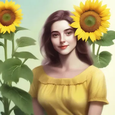 The poet beautifully described the character's xanthosis in her verse, comparing it to the glowing petals of a sunflower.