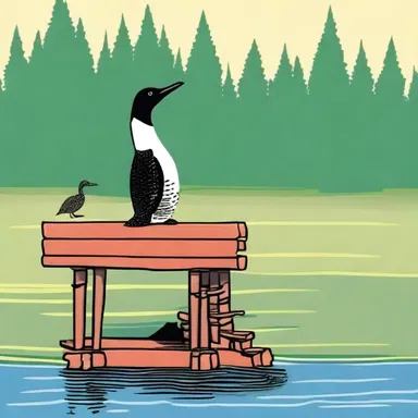 Why did the loon bring a ladder to the bar? Because it heard the drinks were on the house!