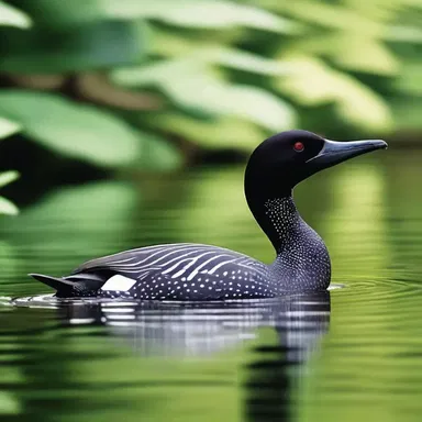 According to an ancient parable, a loon is a symbol of spiritual confusion.