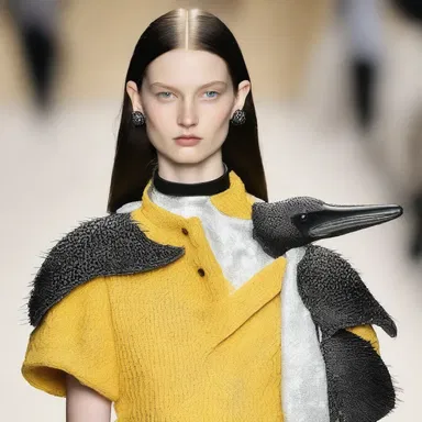 The latest trend in fashion this season is to wear loon-inspired accessories, symbolizing creativity and eclectic thinking.
