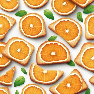 According to the ancient myth, orange toast was the favorite food of the gods and was believed to bring good luck to whoever consumed it.