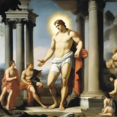 Despite his transgressions, the god Apollo found solace in the knowledge that his actions were venial and could be forgiven.