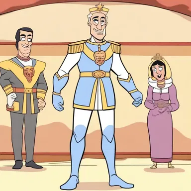 In the animated series, the character's venial mistakes serve as comedic relief, providing lighthearted entertainment for the audience.
