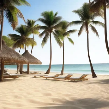 The movie was set in a resort with clement weather, showcasing beautiful beach scenes.