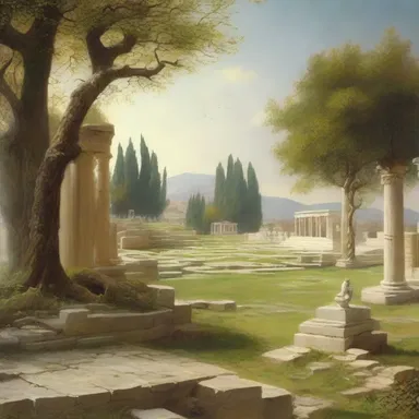 In Greek mythology, the Elysian Fields were said to be a realm of clement weather and eternal spring.