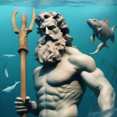 The ancient Greek sea god, Poseidon, was often depicted as a cold fish who controlled the seas with his aloofness and unemotional nature.