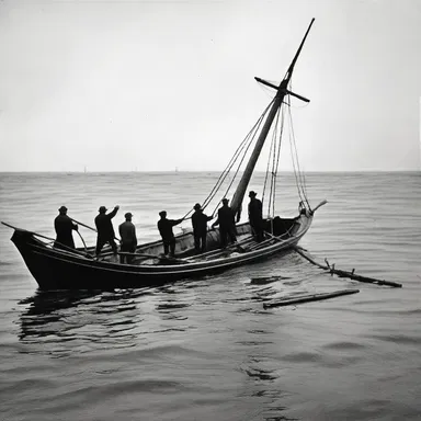 During the 19th century, whalers used harpoons to hunt and kill whales for their blubber.