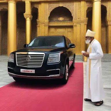 The wealthy religious leader relied on a trusted chauffeur to transport him to the sacred temple every morning for prayer.