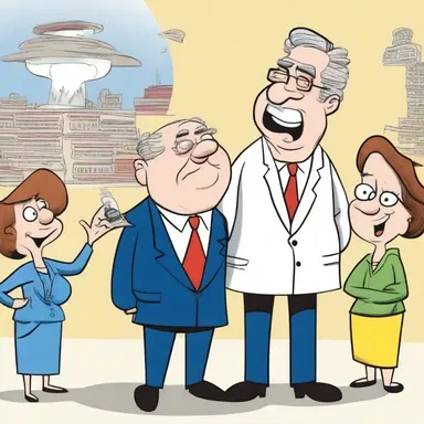 The cartoon series cleverly satirizes political ideologies, including progressivism, through the use of witty and relatable characters.