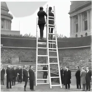 Why did the progressivism advocate bring a ladder to the political rally? Because they wanted to take their political ambitions to new heights!