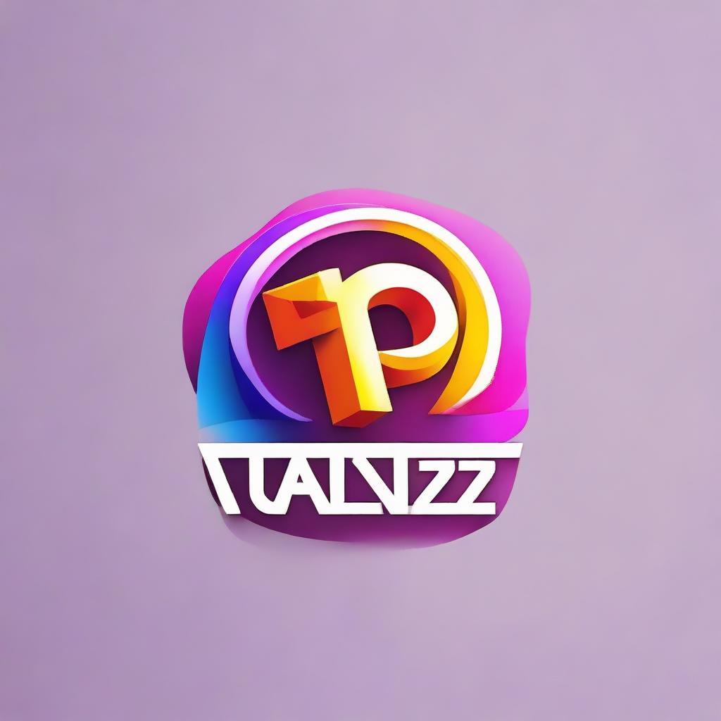 Generate a vibrant, ultra HD logo for a quiz channel. The design should entail intellectual, fun elements that reflect the channel's content with eye-catching typography