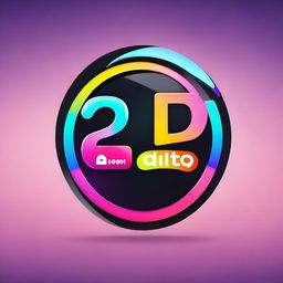 Generate a vibrant, ultra HD logo for a quiz channel. The design should entail intellectual, fun elements that reflect the channel's content with eye-catching typography