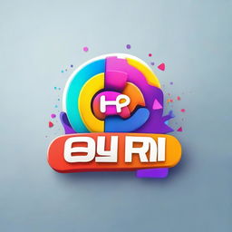 Generate a vibrant, ultra HD logo for a quiz channel. The design should entail intellectual, fun elements that reflect the channel's content with eye-catching typography