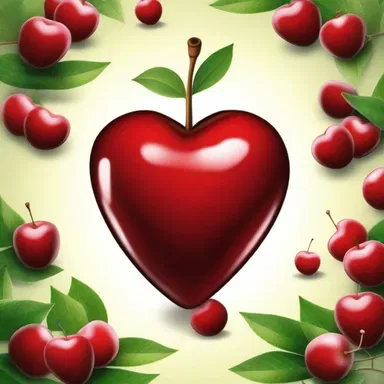 According to mythology, heart cherries were believed to be the favorite fruit of a divine goddess.