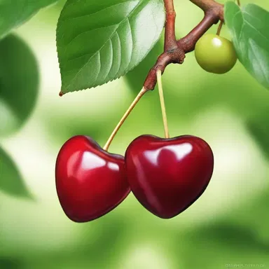 According to mythology, heart cherries were believed to be the favorite fruit of a divine goddess.