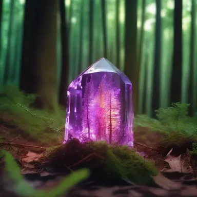 The magical crystal emitted a radiant phot, illuminating the entire enchanted forest.