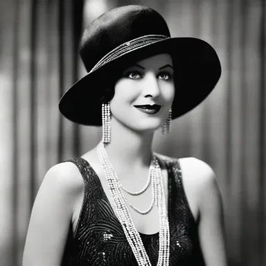 During the Roaring Twenties, the chorine became an iconic figure of the Jazz Age, embodying the spirit of the times with her electric performances.