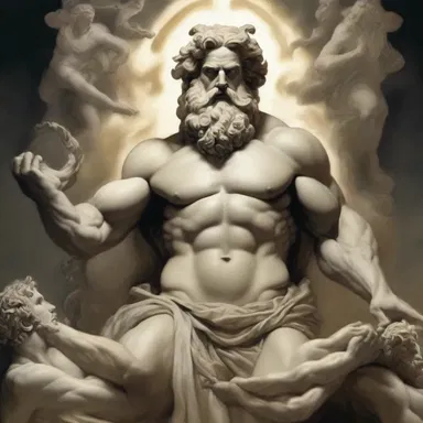 According to Greek mythology, Zeus had the ability to manifold himself into various forms to interact with humans.