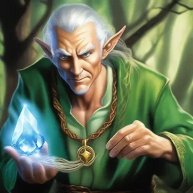 In the magical world of elves and dragons, the sorcerer used his powers to manifold a single crystal into an enchanted amulet.
