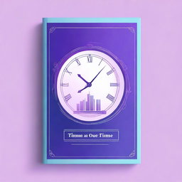 A professional digital art cover for an ebook about time management for small business owners