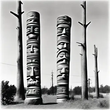 In Native American history, tribes used totems as symbols to represent their clans and ancestors.