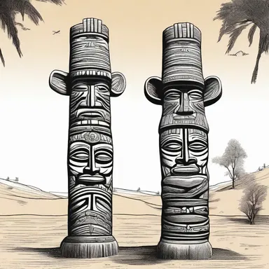 The novel's plot revolves around a totem that symbolizes the protagonist's loyalty to his tribe.