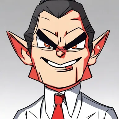 In the cartoon, the character's face turns bright red, indicating that he is hot under the collar due to his frustration.