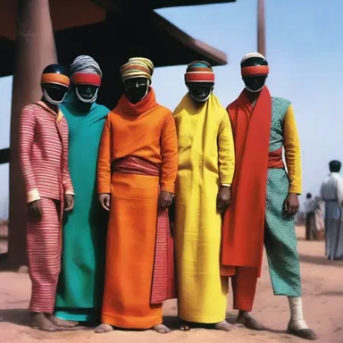 In the science fiction novel, characters wore futuristic outfits made of madras cloth.
